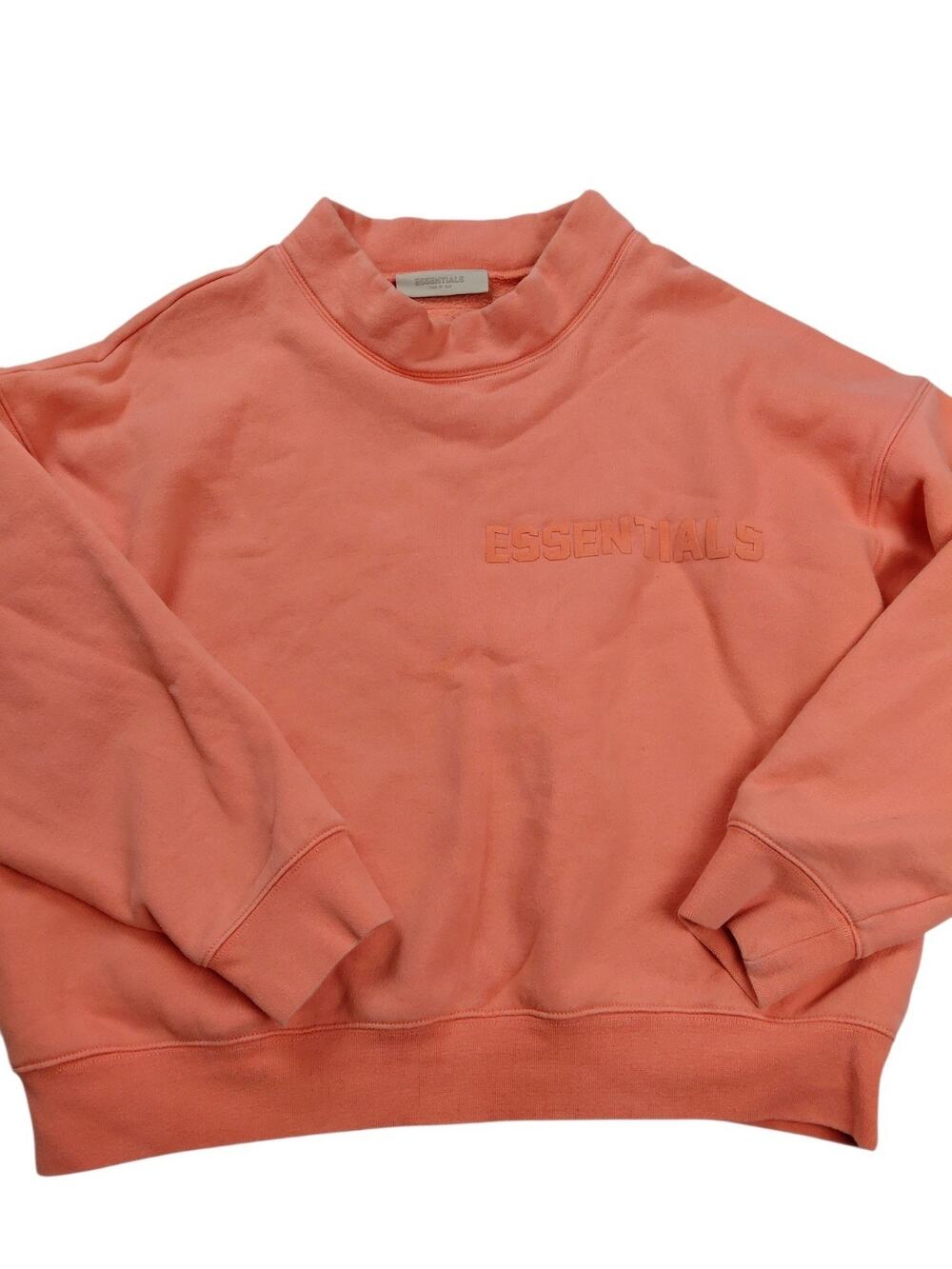 Fear of God Essentials Mock Neck Sweatshirt Mens Size Medium Pullover Oversized